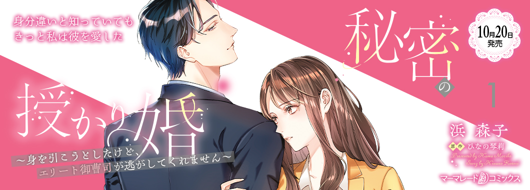 秘密の授かり婚～身を引こうとしたけど、エリート御曹司が逃がしてくれません～　1