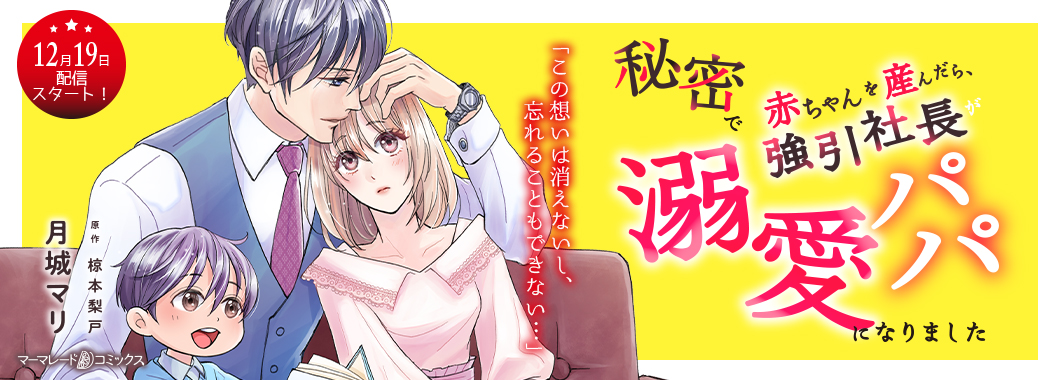 秘密で赤ちゃんを産んだら、強引社長が溺愛パパになりました【分冊版】