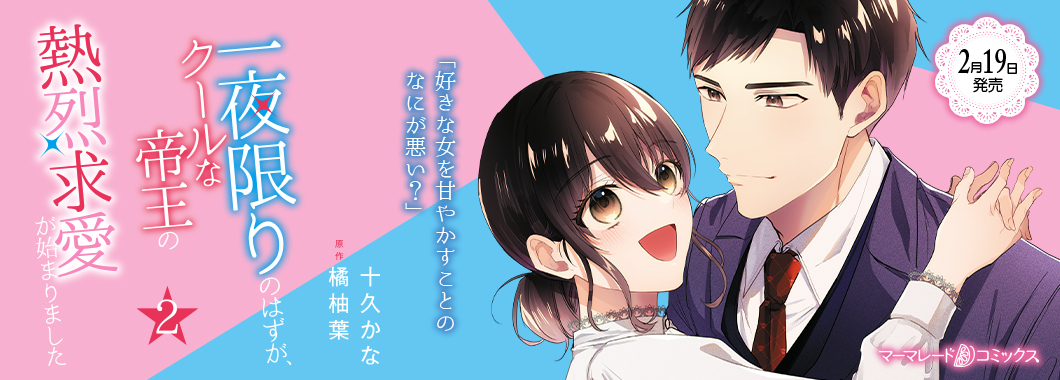 一夜限りのはずが、クールな帝王の熱烈求愛が始まりました2