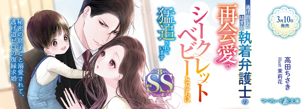 逃げ出したはずが、執着弁護士の再会愛でシークレットベビーとともに猛追されています